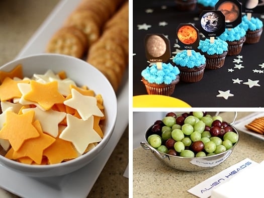 Solar System Birthday Party Snacks