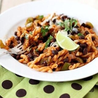Southwestern Black Bean Pasta