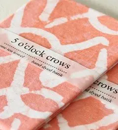 Hand Dyed Linen Towels