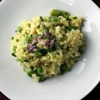 vegetarian spring risotto by danatreat