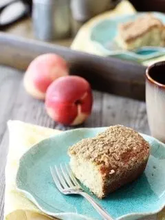 banana streusel cake