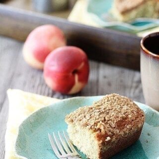 banana streusel cake