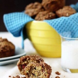 Cherry Zucchini Muffin Recipe