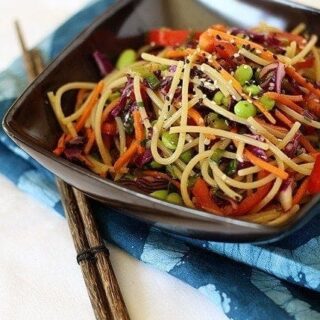 quick and easy sesame noodles