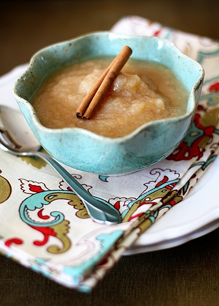 easy homemade pearsauce or applesauce
