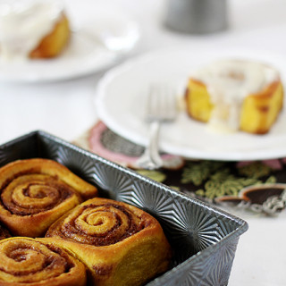 Pumpkin Cinnamon Rolls