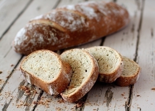 rustic rosemary garlic bread