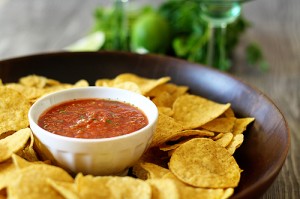 homemade fresh salsa