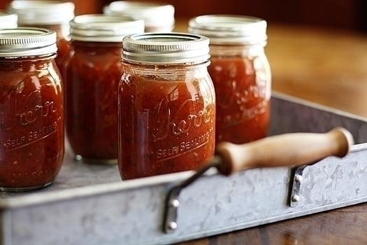 canning salsa