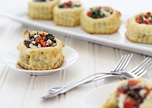 Puff Pastry Appetizer with Kalamata Olives