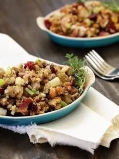 bacon cranberry stuffing