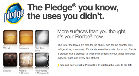 pledge giveaway