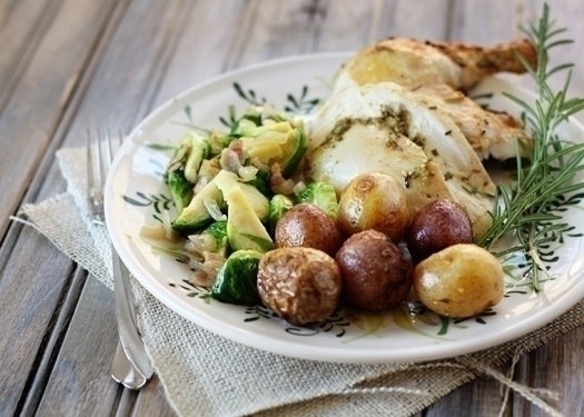 citrus and rosemary roast chicken