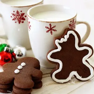 chocolate gingerbread cookies
