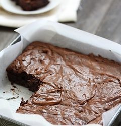 how to line a brownie pan with parchment paper