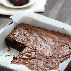 how to line a brownie pan with parchment paper