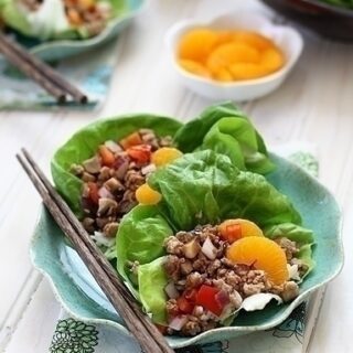 easy asian lettuce wraps