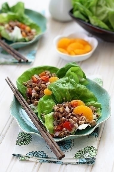 easy asian lettuce wraps