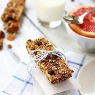 gingerbread granola bars