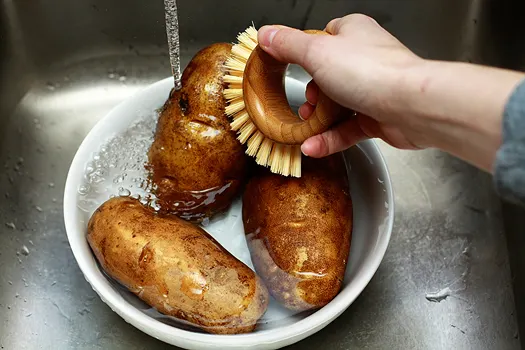 How to Bake a Potato FAST (+ Traditional Method) | Good Life Eats