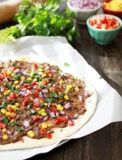 black bean mexican pizza recipe