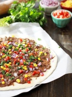 black bean mexican pizza recipe