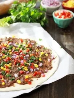 black bean mexican pizza recipe