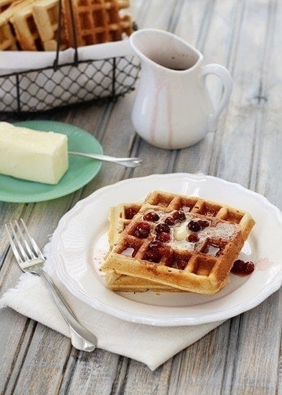 Brownie Waffles (from a Brownie Mix) - Finding Zest