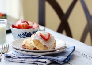 recipe for strawberry scone