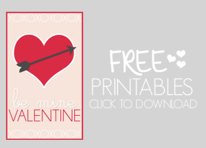 free printable valentine cards