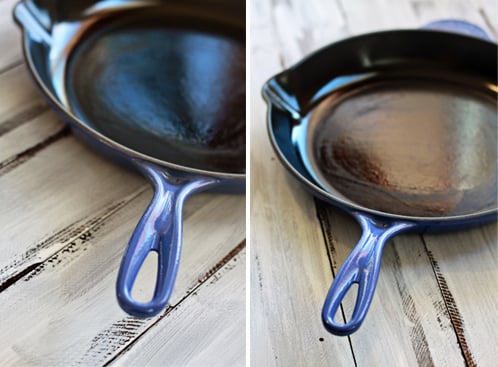 iron cast cookware pan skillet kitchen cooking tip patina goodlifeeats caring care eats season pans steps easy cleaning seasoning enjoyment