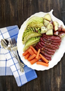 honey mustard corned beef and cabbage