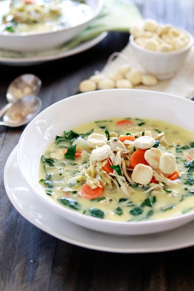 lemon chicken soup