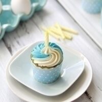 Lemon Coconut Milk Cupcakes with Lemon Buttercream