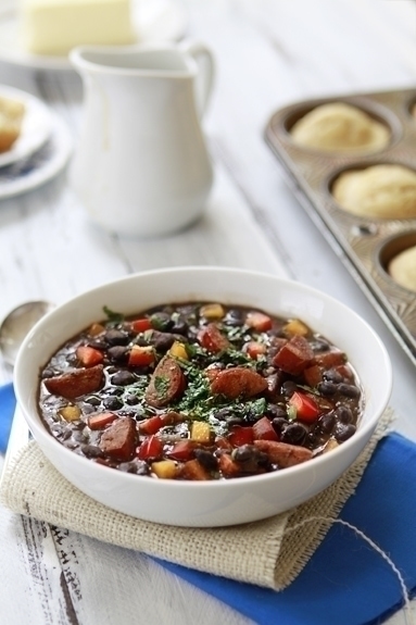 black bean soup recipe