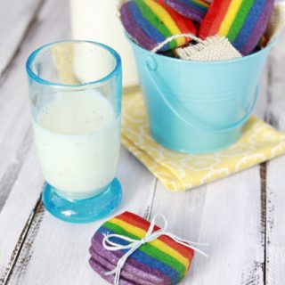 rainbow slice and bake cookies