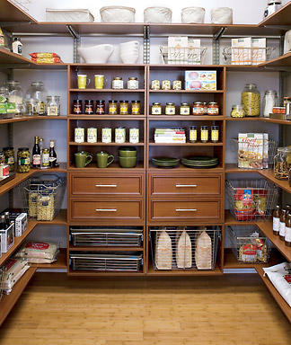 perfect organized pantry image