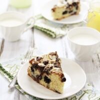 Blueberry Lemon Curd Coffee Cake