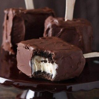 Chocolate Covered Ice Cream Sandwich