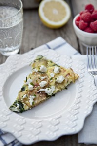 recipe for frittata with spinach and potato