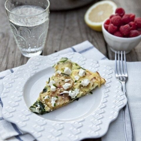 spinach and potato frittata recipe