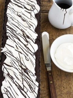 recipe for brownie tart