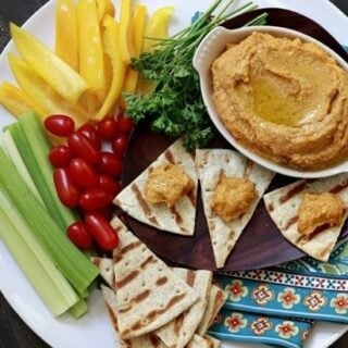 roasted red pepper hummus recipe
