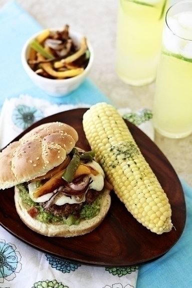 fajita burger recipe