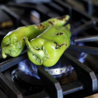 how to roast peppers