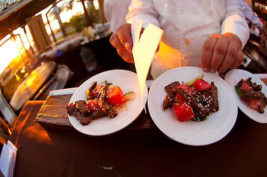 korean BBQ beef appetizer