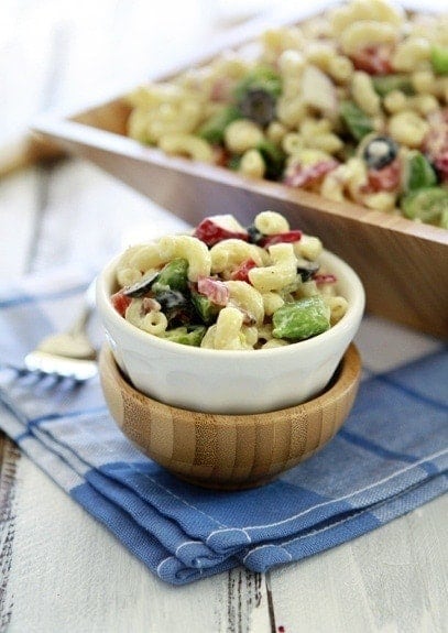 macaroni salad recipe and recipes for labor day picnics