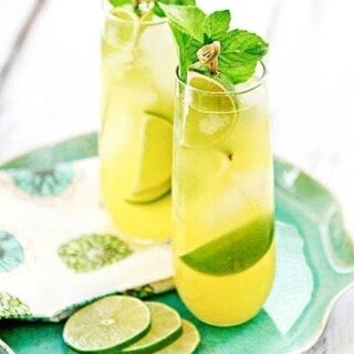 Pineapple Limeade Cooler