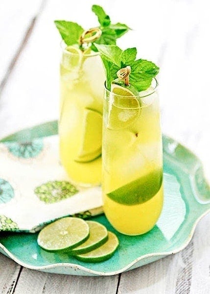 Pineapple Limeade Cooler 