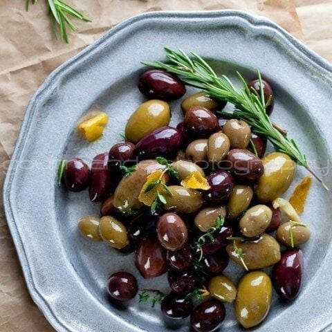 recipe for marinated olives